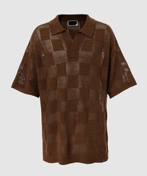 PHINGERIN（フィンガリン）の「CHECKER WEB SKIPPER POLO（ポロシャツ）」