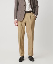 UNITED ARROWS | ツイル カルゼ ２プリーツ キャロット パンツ(スラックス)