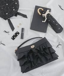 MAJESTIC LEGON | フリルマルチポケットショルダーバッグ(ショルダーバッグ)