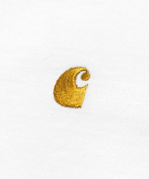 Carhartt WIP(カーハートダブリューアイピー)の「【Carhartt WIP】L/S CHASE T-SHIRT(Tシャツ/カットソー・メンズ・ホワイト・M/L)」の4枚目の写真