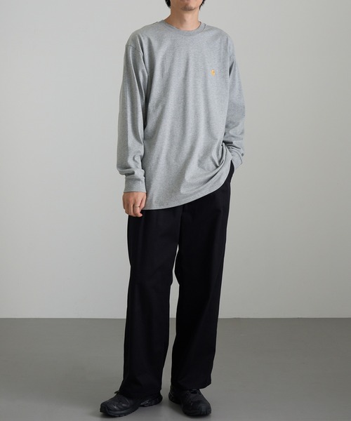Carhartt WIP(カーハートダブリューアイピー)の「【Carhartt WIP】L/S CHASE T-SHIRT(Tシャツ/カットソー・メンズ・ホワイト・M/L)」の15枚目の写真