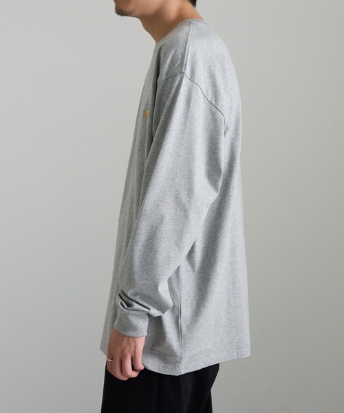 Carhartt WIP(カーハートダブリューアイピー)の「【Carhartt WIP】L/S CHASE T-SHIRT(Tシャツ/カットソー・メンズ・ホワイト・M/L)」の17枚目の写真