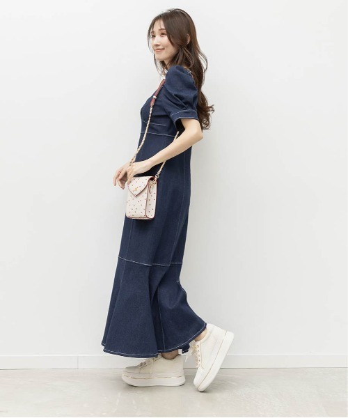 RANDA(ランダ)の「2WAY シアーリボンプラットフォームスニーカー(スニーカー・レディース・ブラック/グレー/アイボリー・M/S/L/LL)」の15枚目の写真