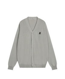Rest&Recreation（レストアンドレクリエーション）の「LOOSE FIT KNIT CARDIGAN - LIGHT GREY（カーディガン/ボレロ）」