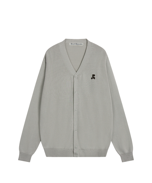 Rest&Recreation(レストアンドレクリエーション)の「LOOSE FIT KNIT CARDIGAN - LIGHT GREY(カーディガン/ボレロ・メンズ・その他・ONE)」の1枚目の写真