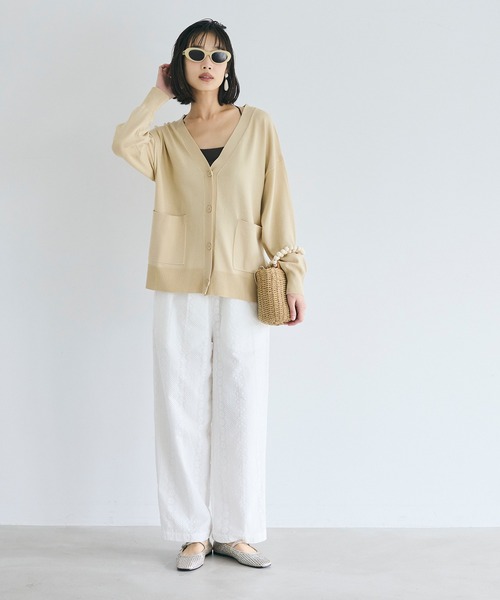 coca（coca）（コカ）の「カゴバッグ（かごバッグ・レディース・ベージュ・ONE SIZE）」の2枚目の写真