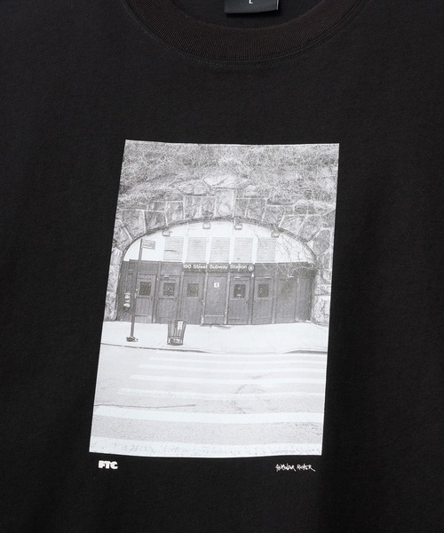 FTC（エフティーシー）の「190 STREET SUBWAY TEE / Photo by Alexander Richter.（Tシャツ/カットソー・メンズ・ブラック/ホワイト/オリーブ・X-LARGE/MEDIUM/LARGE/SMALL）」の5枚目の写真