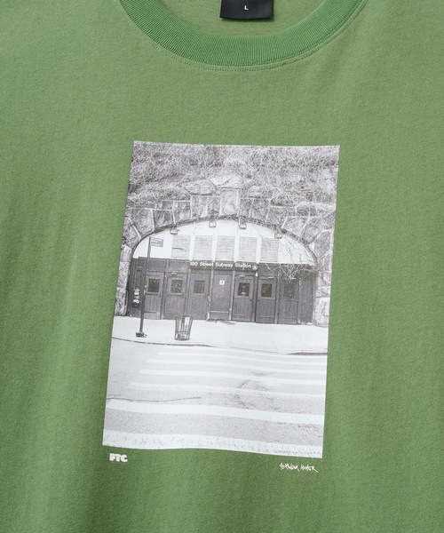 FTC（エフティーシー）の「190 STREET SUBWAY TEE / Photo by Alexander Richter.（Tシャツ/カットソー・メンズ・ブラック/ホワイト/オリーブ・X-LARGE/MEDIUM/LARGE/SMALL）」の6枚目の写真