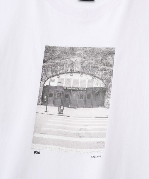 FTC（エフティーシー）の「190 STREET SUBWAY TEE / Photo by Alexander Richter.（Tシャツ/カットソー・メンズ・ブラック/ホワイト/オリーブ・X-LARGE/MEDIUM/LARGE/SMALL）」の4枚目の写真