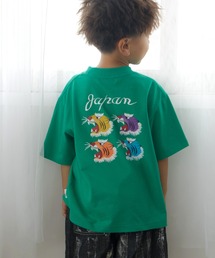 MAKE YOUR DAY | 4トラプリント半袖Tシャツ■80～140cm(Tシャツ/カットソー)