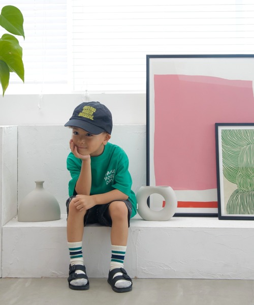 MAKE YOUR DAY（メイクユアデイ）の「4トラプリント半袖Tシャツ■80～140cm（Tシャツ/カットソー・キッズ・ブラック/グリーン・80/90/100/110/120/130/140）」の7枚目の写真