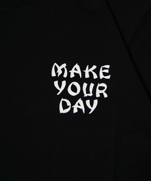 MAKE YOUR DAY（メイクユアデイ）の「4トラプリント半袖Tシャツ■80～140cm（Tシャツ/カットソー・キッズ・ブラック/グリーン・80/90/100/110/120/130/140）」の11枚目の写真