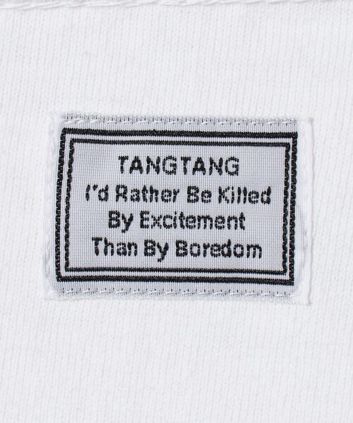 TANGTANG（タンタン）の「＜TANGTANG＞GASATANG MAYONAKA Tシャツ（Tシャツ/カットソー・メンズ・ホワイト・M/L/XL/S）」の9枚目の写真