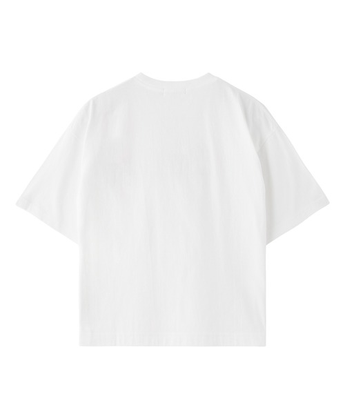 MILKFED.(ミルクフェド)の「【3サイズ展開/低身長サイズ】MELT MILKFED. WIDE S/S TEE(Tシャツ/カットソー・レディース・ブラック/ライトブルー/ホワイト・S/M/L)」の20枚目の写真
