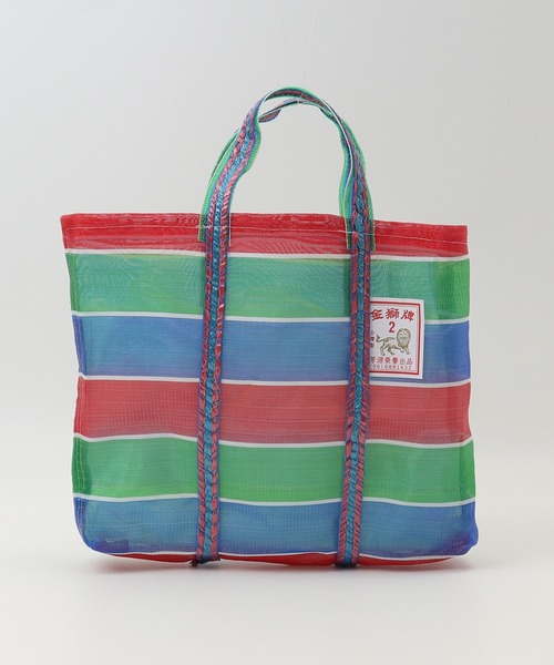 BACKYARD FAMILY（バックヤードファミリー）の「FORMOSA バッグ 2号（トートバッグ・レディース・カラフル/その他1/ストライプ/チェック・FREE）」の8枚目の写真