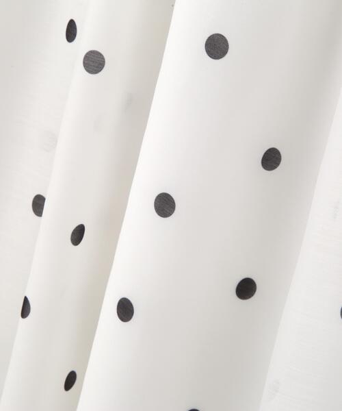 PROPORTION BODY DRESSING（プロポーションボディドレッシング）の「ドットプリントティアードスカート / 1216120402（スカート・レディース・ホワイト/ブラック・SMALL/P/S/MEDIUM）」の15枚目の写真
