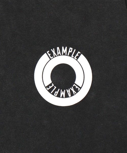 EXAMPLE(エグザンプル)の「EXAMPLE ROUND LOGO L/S TEE(Tシャツ/カットソー・メンズ・ブラック系・XXL/XL/L/M)」の18枚目の写真