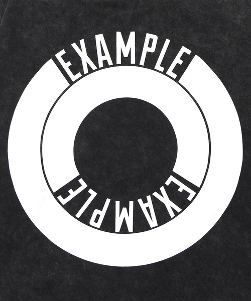 EXAMPLE(エグザンプル)の「EXAMPLE ROUND LOGO L/S TEE(Tシャツ/カットソー・メンズ・ブラック系・XXL/XL/L/M)」の19枚目の写真