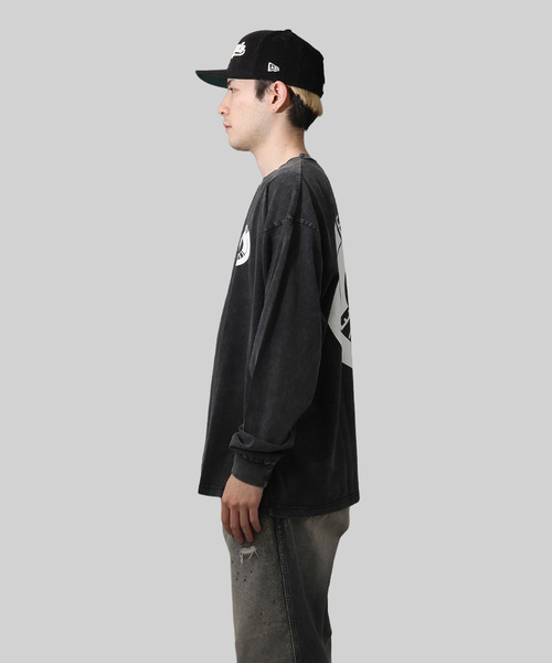 EXAMPLE(エグザンプル)の「EXAMPLE ROUND LOGO L/S TEE(Tシャツ/カットソー・メンズ・ブラック系・XXL/XL/L/M)」の22枚目の写真