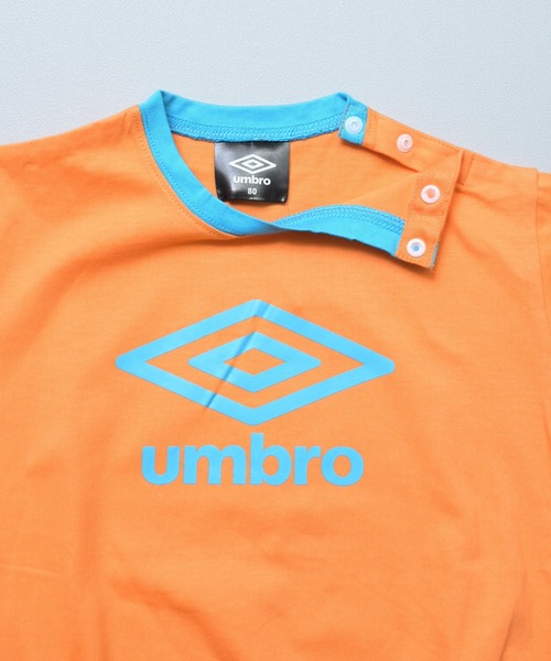 MARKEY'S(マーキーズ)の「【umbro】別注ブルマロンパース(ロンパース・キッズ・オレンジ/ブルー/グリーン・80/70)」の4枚目の写真