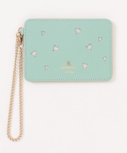 LANVIN en Bleu(ランバンオンブルー)の「リュクサンブールハート パスケース(パスケース・レディース・レッド系その他/ライム/ネイビー・FREE)」の2枚目の写真