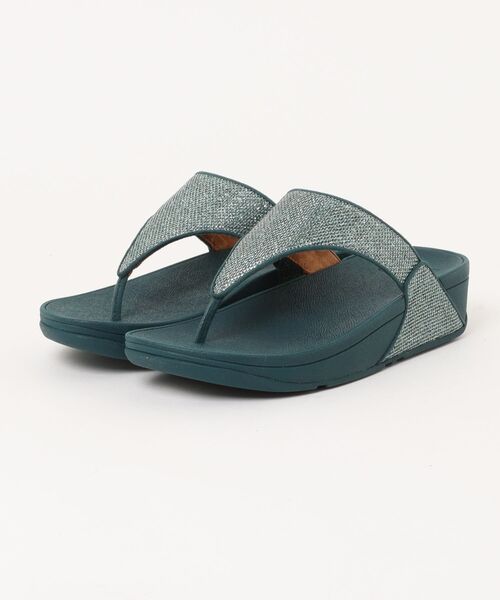 fitflop(フィットフロップ)の「LULU SHIMMERGLITZ TOE-POST SANDALS / LULU シマーグリッツ トゥポスト サンダル(サンダル・レディース・ピンク/ゴールド/ネイビー/ブラック・US5/US6/US7/US8)」の3枚目の写真