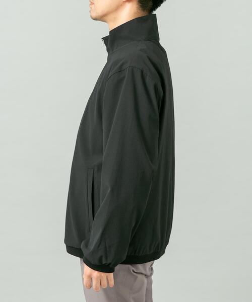 URBAN RESEARCH ROSSO MEN(アーバンリサーチロッソメン)の「『WEB限定』『吸水 / 速乾』Air Stretch スタンドブルゾン(ブルゾン・メンズ・ブラック/ネイビー/チャコールグレー/ブラウン・LARGE/MEDIUM)」の8枚目の写真