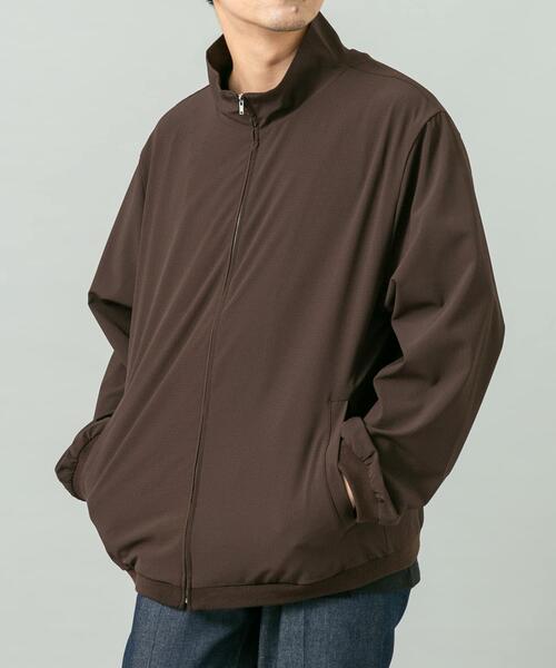 URBAN RESEARCH ROSSO MEN(アーバンリサーチロッソメン)の「『WEB限定』『吸水 / 速乾』Air Stretch スタンドブルゾン(ブルゾン・メンズ・ブラック/ネイビー/チャコールグレー/ブラウン・LARGE/MEDIUM)」の16枚目の写真