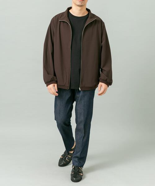 URBAN RESEARCH ROSSO MEN(アーバンリサーチロッソメン)の「『WEB限定』『吸水 / 速乾』Air Stretch スタンドブルゾン(ブルゾン・メンズ・ブラック/ネイビー/チャコールグレー/ブラウン・LARGE/MEDIUM)」の19枚目の写真