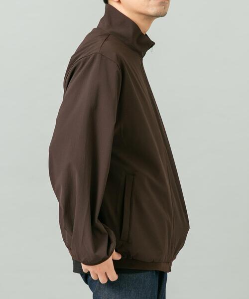 URBAN RESEARCH ROSSO MEN(アーバンリサーチロッソメン)の「『WEB限定』『吸水 / 速乾』Air Stretch スタンドブルゾン(ブルゾン・メンズ・ブラック/ネイビー/チャコールグレー/ブラウン・LARGE/MEDIUM)」の21枚目の写真