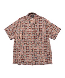 BEAMS PLUS（ビームスプラス）の「Open Collar Block Print 3（シャツ/ブラウス）」