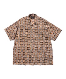 BEAMS PLUS（ビームスプラス）の「Open Collar Block Print 3（シャツ/ブラウス）」