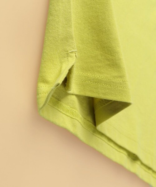 BRANSHES（ブランシェス）の「【WEB限定】ロゴグラフィック半袖Tシャツ（Tシャツ/カットソー・キッズ・マスタード/ピンク/ブラウン/グリーン・90/140/130/120/110/100/150）」の12枚目の写真