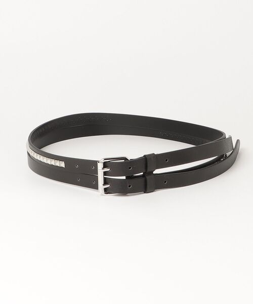 セール】DOUBLE STRAP LEATHER BELT（ベルト）｜LCDC TM（エルシー