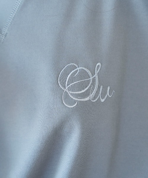 SWINGLE（スウィングル）の「刺しゅう入りポンチ素材ミニワンピース（ワンピース・レディース・ベージュ/ブラック/サックスブルー・FREE）」の9枚目の写真