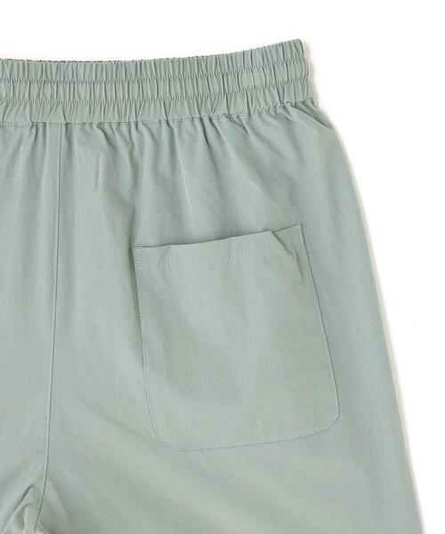 WHITELAND(ホワイトランド)の「【WEB&DEPOT限定】WHITELAND/ホワイトランド/LOGO P-TECK SHORTS(その他パンツ・レディース・ブラック/グレー・S/L/M)」の4枚目の写真