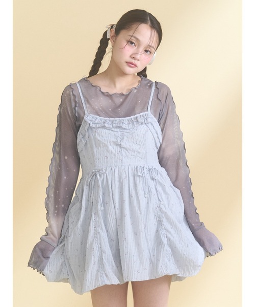 【merry jenny】sistars cami onepiece merry jenny（メリージェニー）の「sistars cami onepiece（ワンピース