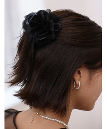 Edit Sheen（エディットシーン）の「フラワーモチーフヘアクリップ（ヘアゴム）」