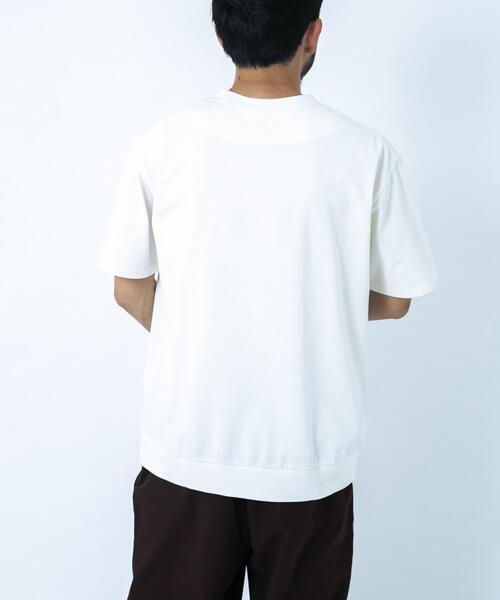 NANGA(ナンガ)の「『別注』NANGA×EKAL ロゴTシャツ(Tシャツ/カットソー・メンズ・ブラック/ホワイト・MEDIUM/LARGE)」の6枚目の写真