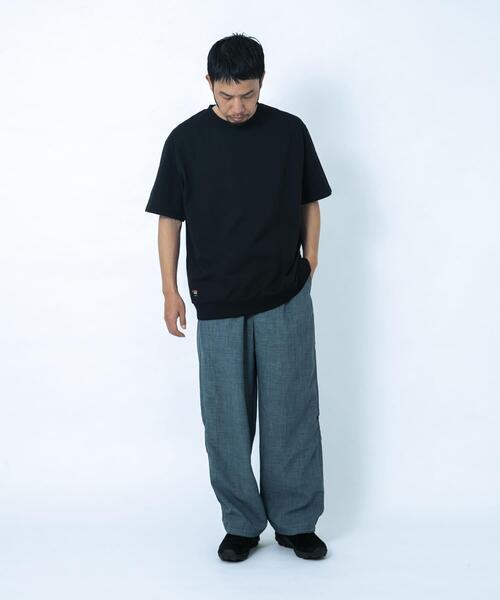NANGA(ナンガ)の「『別注』NANGA×EKAL ロゴTシャツ(Tシャツ/カットソー・メンズ・ブラック/ホワイト・MEDIUM/LARGE)」の17枚目の写真