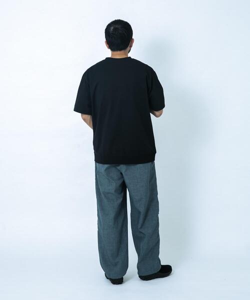 NANGA(ナンガ)の「『別注』NANGA×EKAL ロゴTシャツ(Tシャツ/カットソー・メンズ・ブラック/ホワイト・MEDIUM/LARGE)」の19枚目の写真