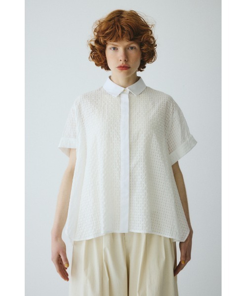 Back long shirt バックロングシャツ（シャツ/ブラウス）｜HeRIN.CYE