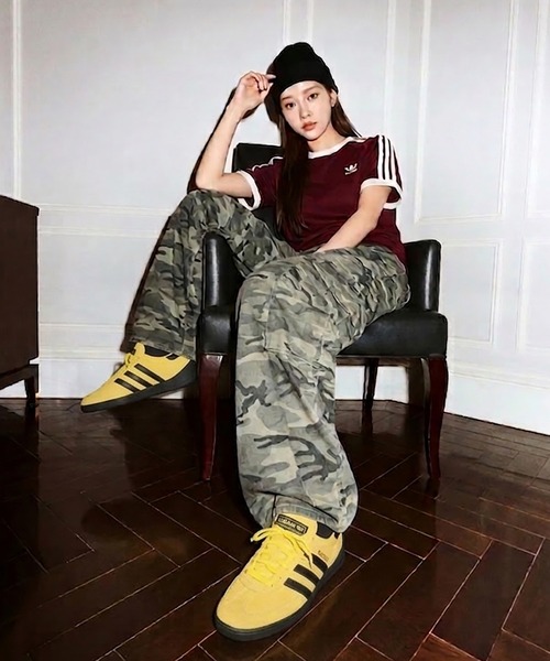 adidas(アディダス)の「【adidas/アディダス】ハンドボール スペツィアル Lo Pro / Handball Spezial Lo Pro / アディダスオリジナルス adidas Originals(スニーカー・レディース・レッド/ブラック/イエロー・24/23.5)」の6枚目の写真