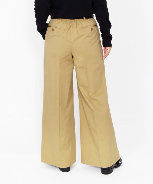 PUNYUS(プニュズ)の「ツイルタックワイドパンツ(その他パンツ・レディース・ブラック/オフホワイト/ベージュ・5/4/3/2/1)」の8枚目の写真