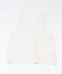 Jines（ジネス）の「刺繍2WAYタンク（タンクトップ）」