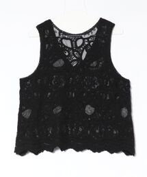 Jines（ジネス）の「刺繍2WAYタンク（タンクトップ）」