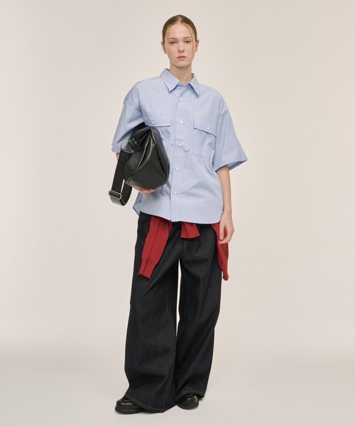 WETTEMPT(ウィテンプト)の「2WAY FAUX LEATHER SHOULDER BAG / 2WAY合皮ショルダーバッグ(ショルダーバッグ・メンズ・ブラック・ONESIZE)」の14枚目の写真