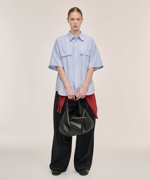 WETTEMPT(ウィテンプト)の「2WAY FAUX LEATHER SHOULDER BAG / 2WAY合皮ショルダーバッグ(ショルダーバッグ・メンズ・ブラック・ONESIZE)」の15枚目の写真