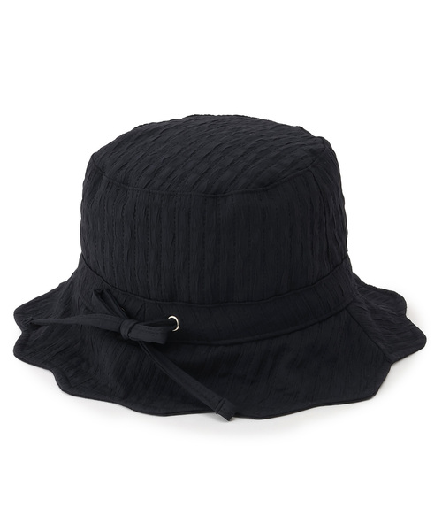 petit main（プティマイン）の「【サンリオキャラクターズ】スカラップリボンハット（キャップ・キッズ・オフホワイト/ネイビー・54cm/50cm/52cm）」の3枚目の写真