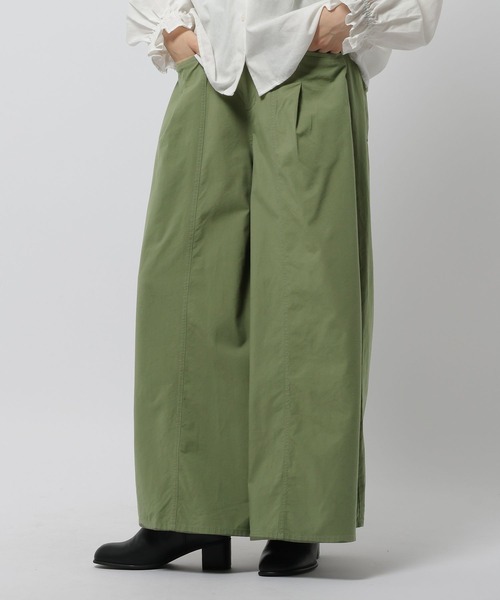 niko and...（ニコアンド）の「ヤワラカワイドパンツ（その他パンツ・レディース・カーキ/モカ/チャコール・FREE）」の3枚目の写真